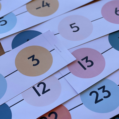 DOG DAYS Number Line