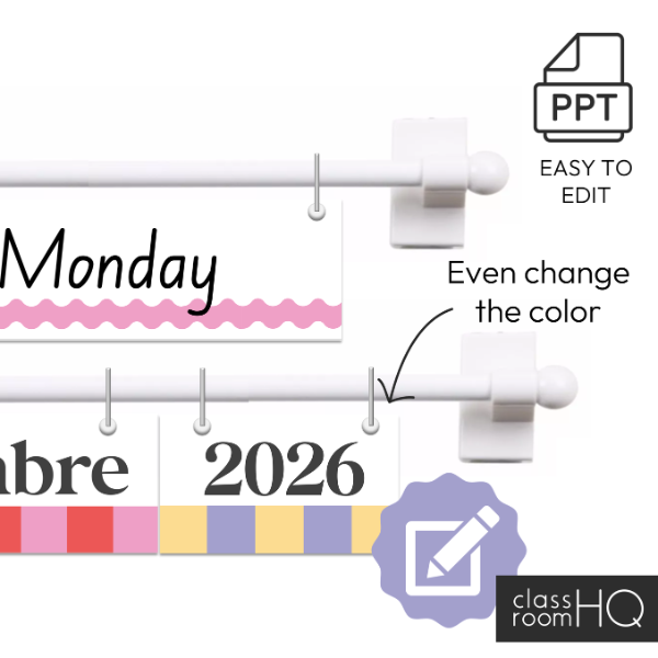 SPRING GARDEN Flip Calendar