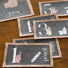 BOTANICA Hand Signal Posters | Classroom Management & Inclusive Communication