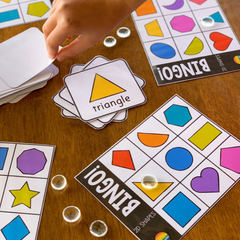 2D Shape Bingo | Hands-on Geometry Math Centre Activities & Games K-2