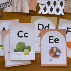 BOHO RANCH Alphabet Posters