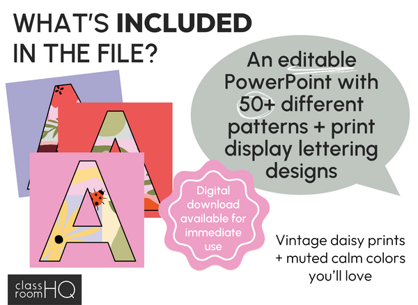 SPRING GARDEN Lettering