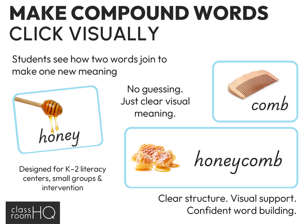 Compound Word Sorting Cards