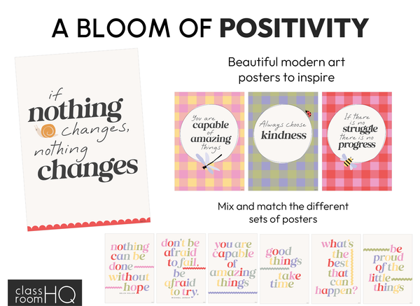 SPRING GARDEN Inspirational Posters