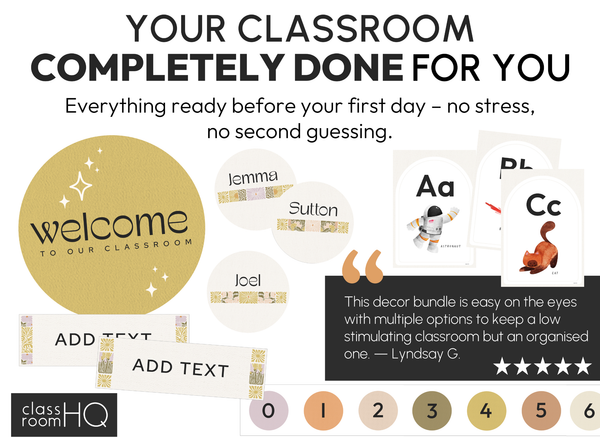 SUNDAZED Complete Class Decor Bundle