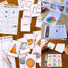 3D Shapes Activities Bundle | Math Centres, Games & Geometry Tasks K-2