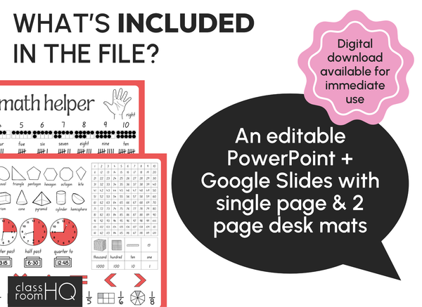 SPRING GARDEN Desk Mats