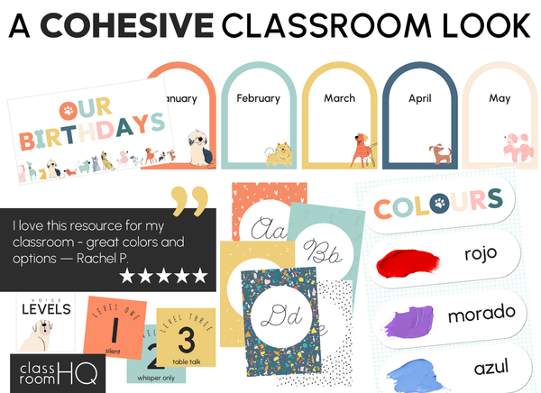 DOG DAYS Classroom Decor Bundle