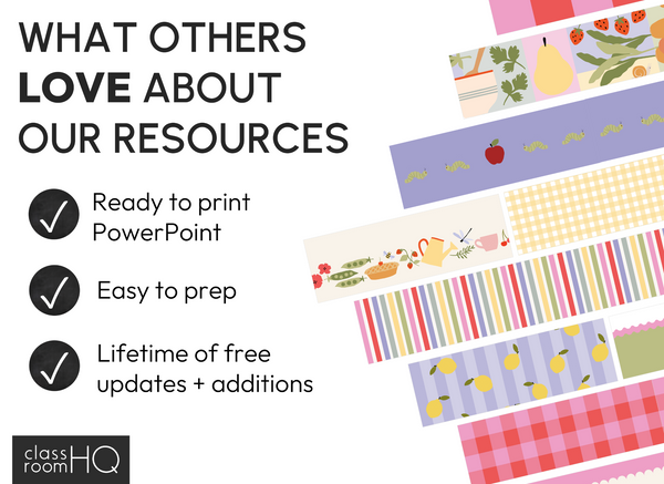 SPRING GARDEN Borders