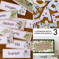 GUM LEAF Complete Class Decor Bundle