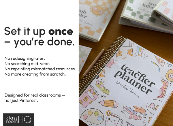 HAZY DAISY Complete Classroom Decor Bundle | Editable Calm Classroom Setup Kit