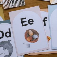 Editable Alphabet Posters for Classroom | Neutral Safari Alphabet Display | ZOO TALES