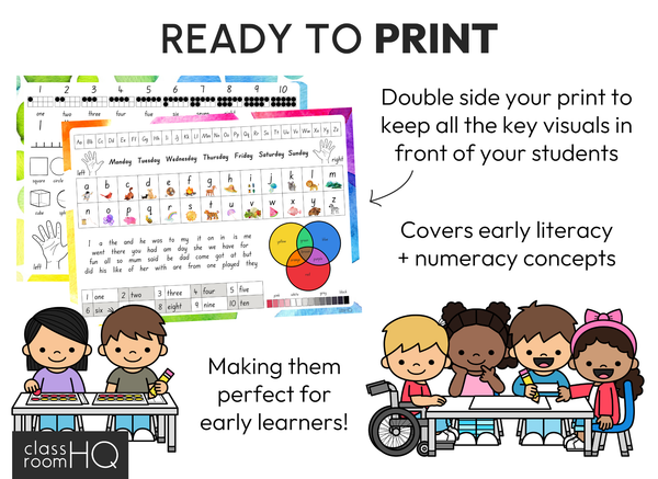 WATERCOLOUR PAINT Desk Mats