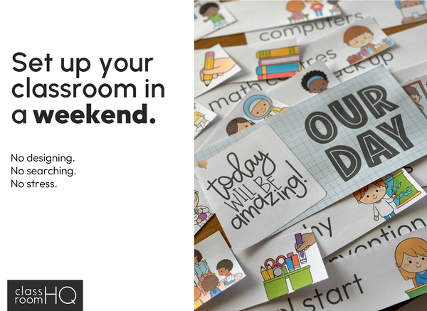 Modern Safari Classroom Decor Starter Pack | Neutral Editable Theme | ZOO TALES Collection