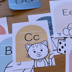 DOG DAYS Alphabet Posters