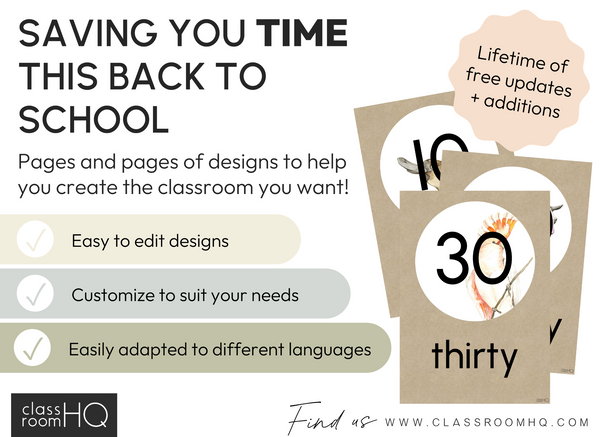 GUM LEAF Number Posters