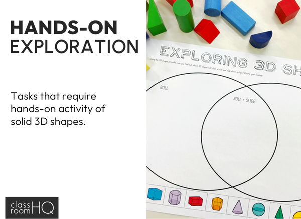 3D Shape Activities Pack