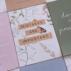 Inspirational Classroom Posters | Growth Mindset COTTAGECORE Decor