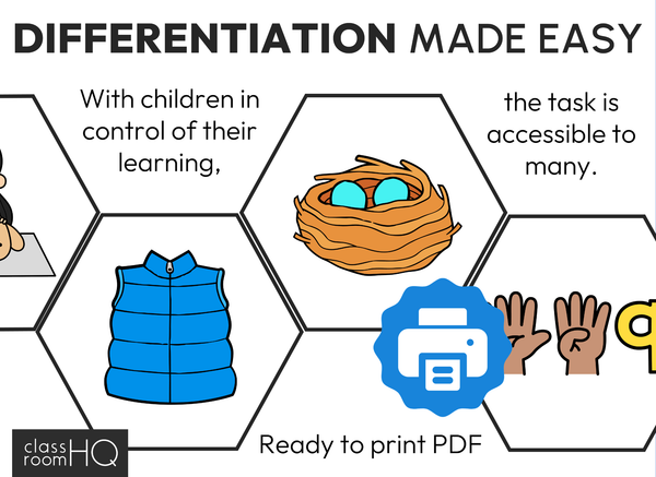 Hexagonal Thinking Cards | Science of Reading Hands-On Early Literacy Word Work