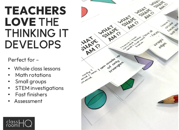 3D Shape Activities Pack