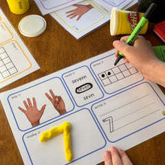 Number Word Mats 0-20 BUNDLE
