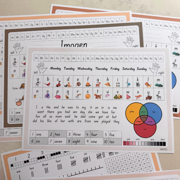 BOHO SUMMER Desk Mats