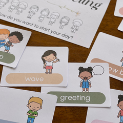 Editable Morning Greetings | Classroom Community SEL Routine Display | COTTAGECORE