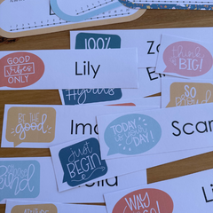 DOG DAYS Desk Plates