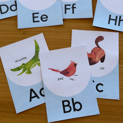 CALM SEAS Alphabet Posters