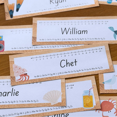 CALM SEAS Desk Plates