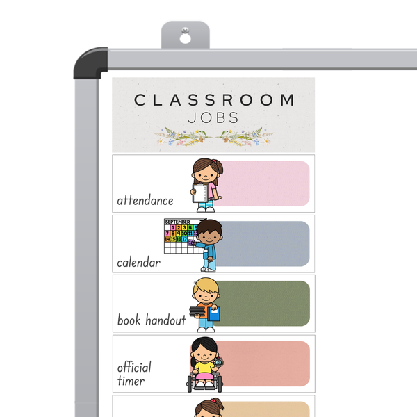 COTTAGECORE Classroom Jobs