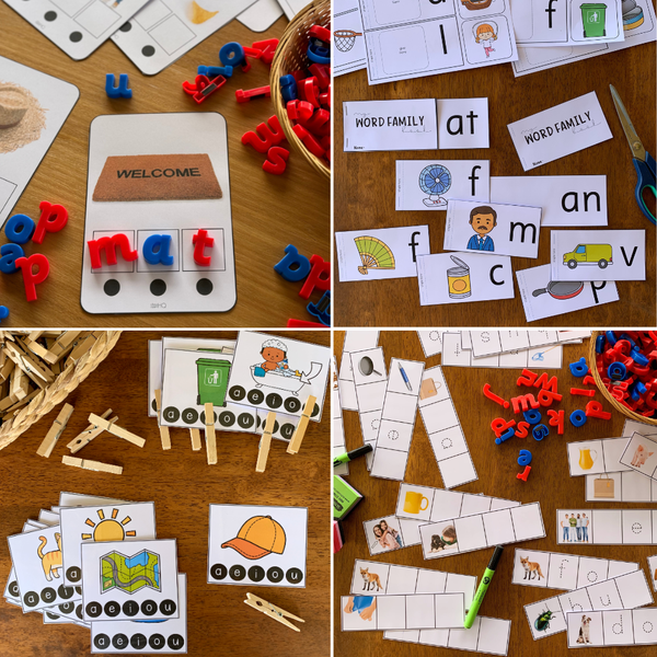 CVC Word Activity BUNDLE