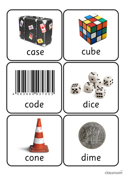 CVCe Final Silent 'e' BINGO Game