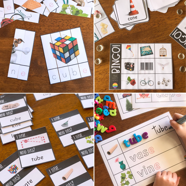 CVCe Final Silent 'e' Word BUNDLE