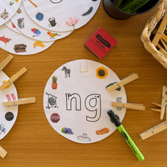 Digraph Sound Circles - Identifying & Differentiating Sounds Phonics