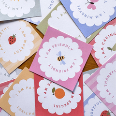 SPRING GARDEN Editable Affirmation Station + Growth Mindset Display Class Decor