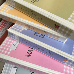 SPRING GARDEN Binders Pack