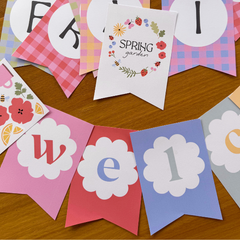SPRING GARDEN Bunting Pack