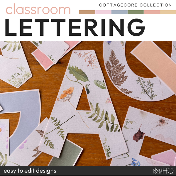 COTTAGECORE Lettering