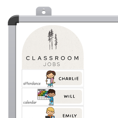 Editable Classroom Jobs Display | Woodland Decor | INTO THE WOODS