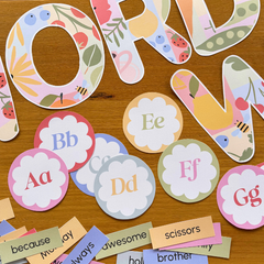 SPRING GARDEN Word Wall