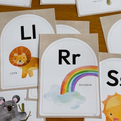 GUM LEAF Alphabet Posters