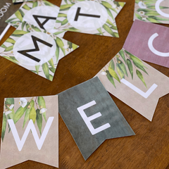 GUM LEAF Classroom Bunting Pack
