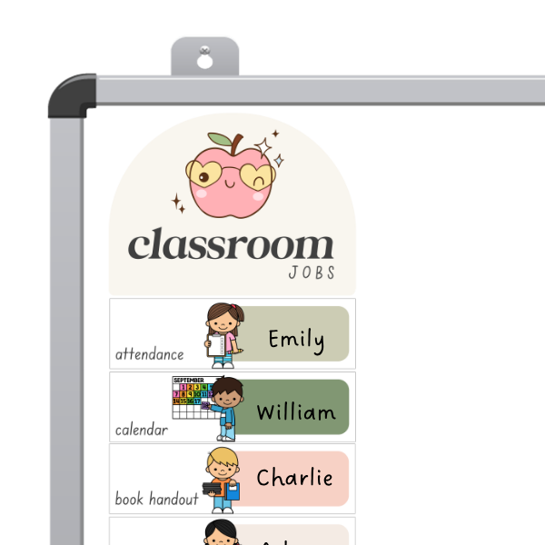 HAZY DAISY Classroom Jobs