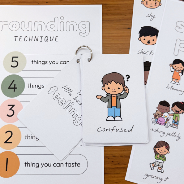HAZY DAISY Calm Down Corner Kit | Build Emotional Regulation & Independence