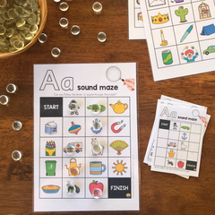 Alphabet Sound Mazes