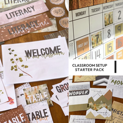 INTO THE WOODS Classroom Decor - Starter Pack