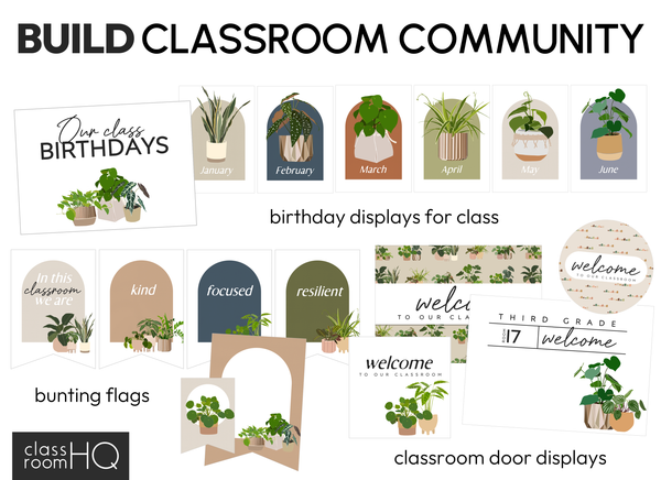 PLANT LIFE Classroom Decor Bundle