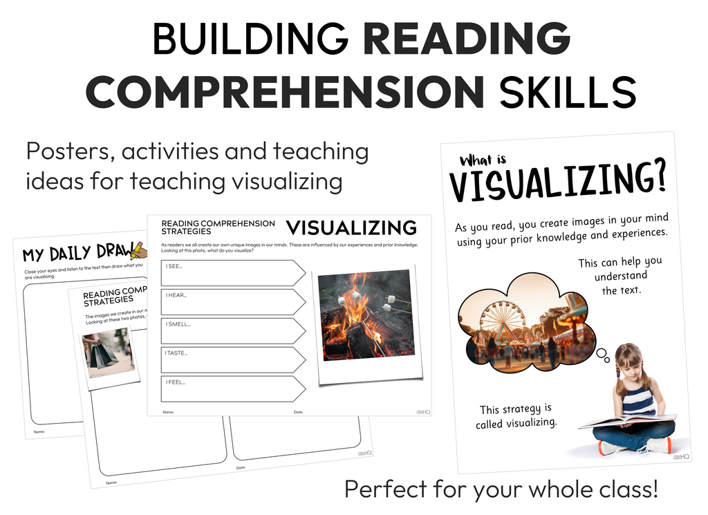 Teaching Reading Comprehension Strategies - Visualising - classroom HQ
