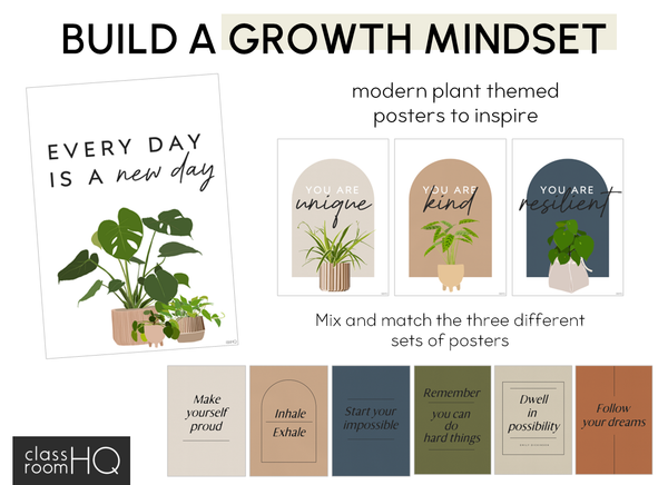 PLANT LIFE Inspirational Classroom Posters